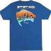 Columbia Men's PFG Forcast Graphic Short Sleeve T-Shirt Vivid Blue -Columbia Sales Store unnamed file 2700
