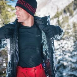 Columbia Men's Heavyweight Stretch Long Sleeve Shirt Black -Columbia Sales Store unnamed file 2719