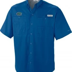 Columbia Men's Florida Gators Blue Tamiami Performance Shirt