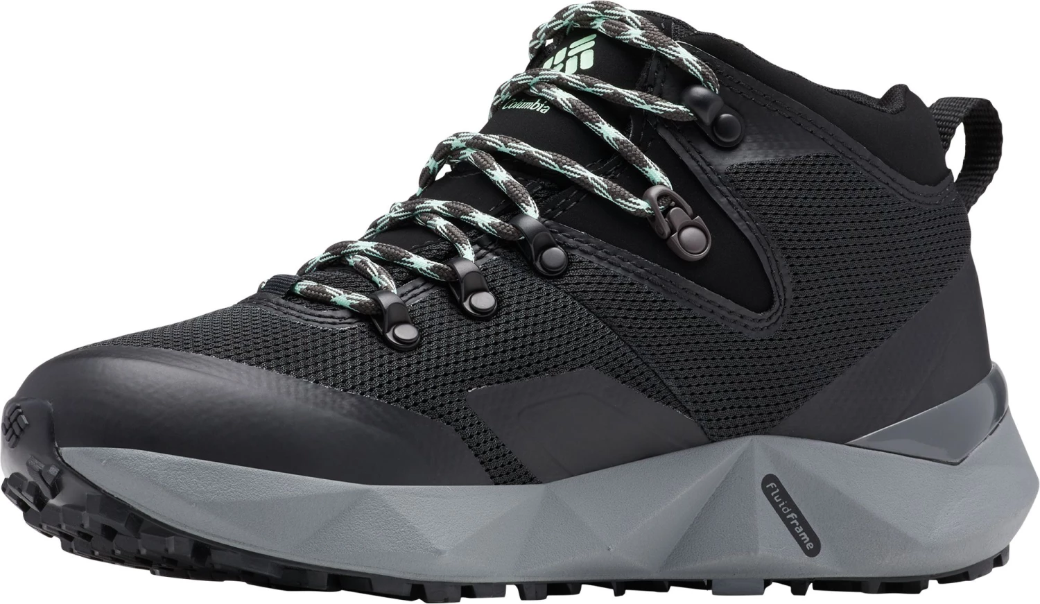 Columbia Women's Facet 60 OutDry Waterproof Hiking Shoes Black/vivid Mint 10 Columbia Women's Facet 60 OutDry Waterproof Hiking Shoes Black/vivid Mint - Image 8