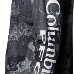 Columbia Men's Super Terminal Tackle Long Sleeve Shirt Black Gamefish Camo -Columbia Sales Store unnamed file 2767