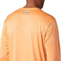 Columbia Men's Terminal Tackle PFG Long Sleeve Shirt Vivid Blue/marlin Camo -Columbia Sales Store unnamed file 2774