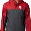Columbia Men's Oklahoma Sooners Crimson Glennaker Storm Jacket