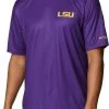 Columbia Men's LSU Tigers Purple Terminal Tackle Shirt