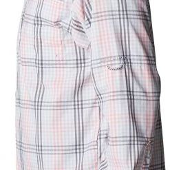 Columbia Men's PFG Super Tamiami Long Sleeve Shirt Metal Gingham -Columbia Sales Store unnamed file 2793