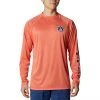 Columbia Men's Auburn Tigers Terminal Tackle Orange T-Shirt