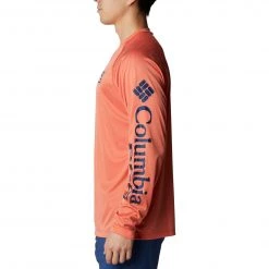 Columbia Men's Auburn Tigers Terminal Tackle Orange T-Shirt -Columbia Sales Store unnamed file 2801