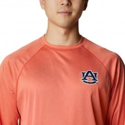 Columbia Men's Auburn Tigers Terminal Tackle Orange T-Shirt -Columbia Sales Store unnamed file 2802