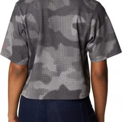 Columbia Women's Georgia Bulldogs Grey Park Box Shirt -Columbia Sales Store unnamed file 2813