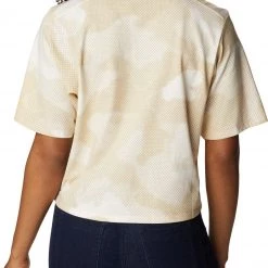 Columbia Women's Michigan Wolverines White Park Box Shirt -Columbia Sales Store unnamed file 2818