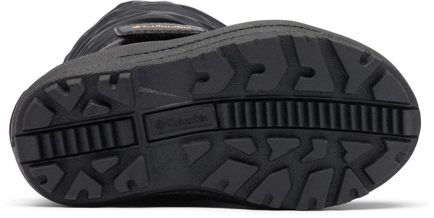 Columbia Little Kids' Powderbug Forty Winter Boots For Boys' Black/orange 4 Columbia Little Kids' Powderbug Forty Winter Boots For Boys' Black/orange - Image 2