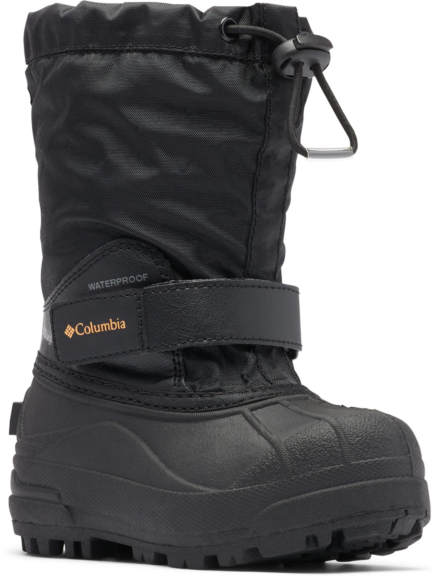 Columbia Little Kids' Powderbug Forty Winter Boots For Boys' Black/orange 10 Columbia Little Kids' Powderbug Forty Winter Boots For Boys' Black/orange - Image 8