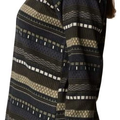 Columbia Women's Sweater Weather Crewneck Sweater Marionberry Rocky Mt Prnt -Columbia Sales Store unnamed file 2849