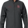 Columbia Men's Oklahoma Sooners Grey Ascender Jacket -Columbia Sales Store unnamed file 2852