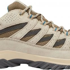 Columbia Women's Crestwood Hiking Shoes - Wide Pebble/lagoon