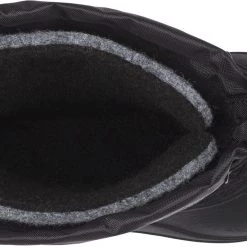 Columbia Big Kids' Powderbug Forty Winter Boots For Girls' Black/orange -Columbia Sales Store unnamed file 2884