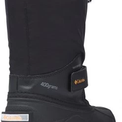 Columbia Big Kids' Powderbug Forty Winter Boots For Girls' Black/orange -Columbia Sales Store unnamed file 2889