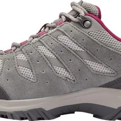 Columbia Women's Redmond III Waterproof Hiking Shoes Titanium/red/black -Columbia Sales Store unnamed file 2892