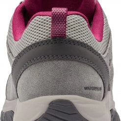 Columbia Women's Redmond III Waterproof Hiking Shoes Titanium/red/black -Columbia Sales Store unnamed file 2895