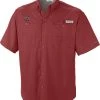 Columbia Men's South Carolina Gamecocks Garnet Tamiami Shirt -Columbia Sales Store unnamed file 2920