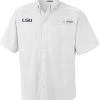 Columbia Men's LSU Tigers White Tamiami Performance Shirt 2 Columbia Men's LSU Tigers White Tamiami Performance Shirt -Columbia Sales Store unnamed file 2922