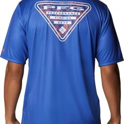 Columbia Men's Florida Gators Blue Terminal Tackle Shirt -Columbia Sales Store unnamed file 2946