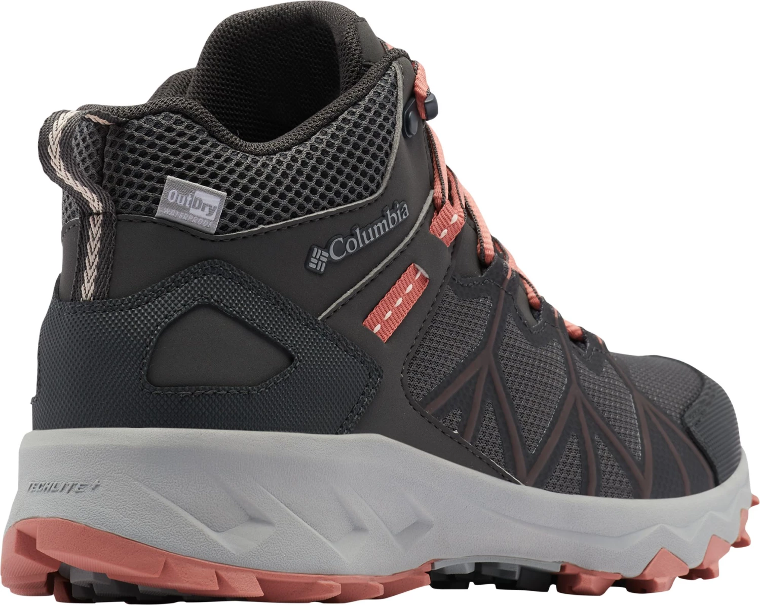 Columbia Women's Peakfreak II OutDry Waterproof Hiking Boots Grey/coral 12 Columbia Women's Peakfreak II OutDry Waterproof Hiking Boots Grey/coral - Image 10