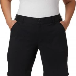 Columbia Women's Plus-Size Saturday Trail Long Shorts Black