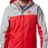 Columbia Men's Nebraska Cornhuskers Grey/Scarlet Glennaker Storm Jacket -Columbia Sales Store unnamed file 2987
