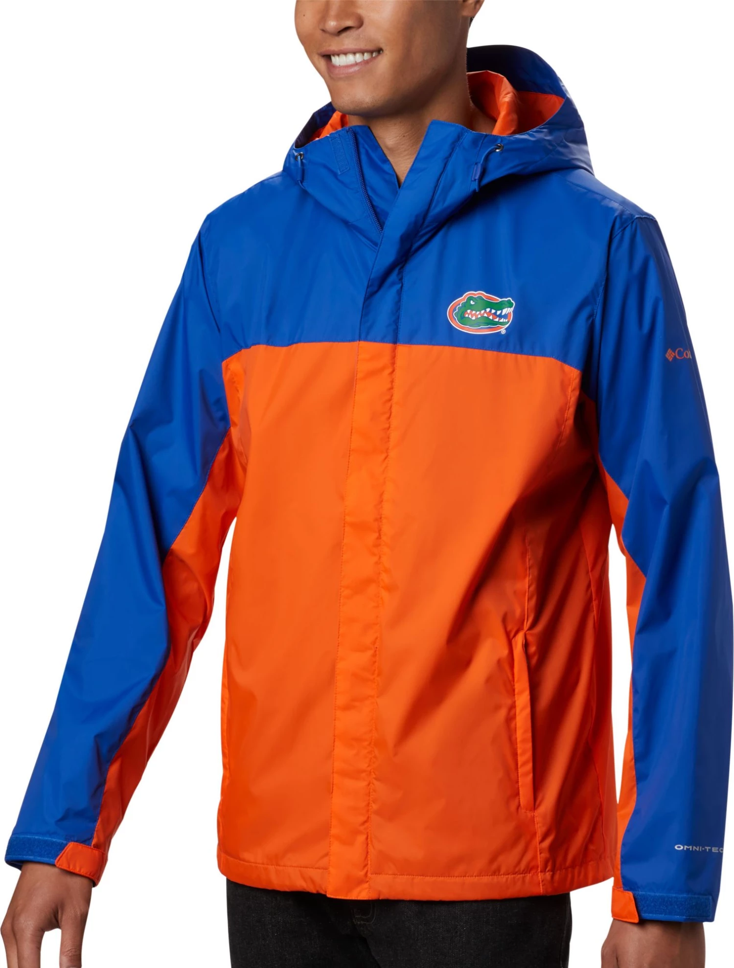 Columbia Men's Florida Gators Blue/Orange Glennaker Storm Jacket 3 Columbia Men's Florida Gators Blue/Orange Glennaker Storm Jacket