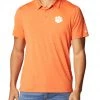 Columbia Men's Clemson Tigers Orange Tech Trail Polo -Columbia Sales Store unnamed file 2997