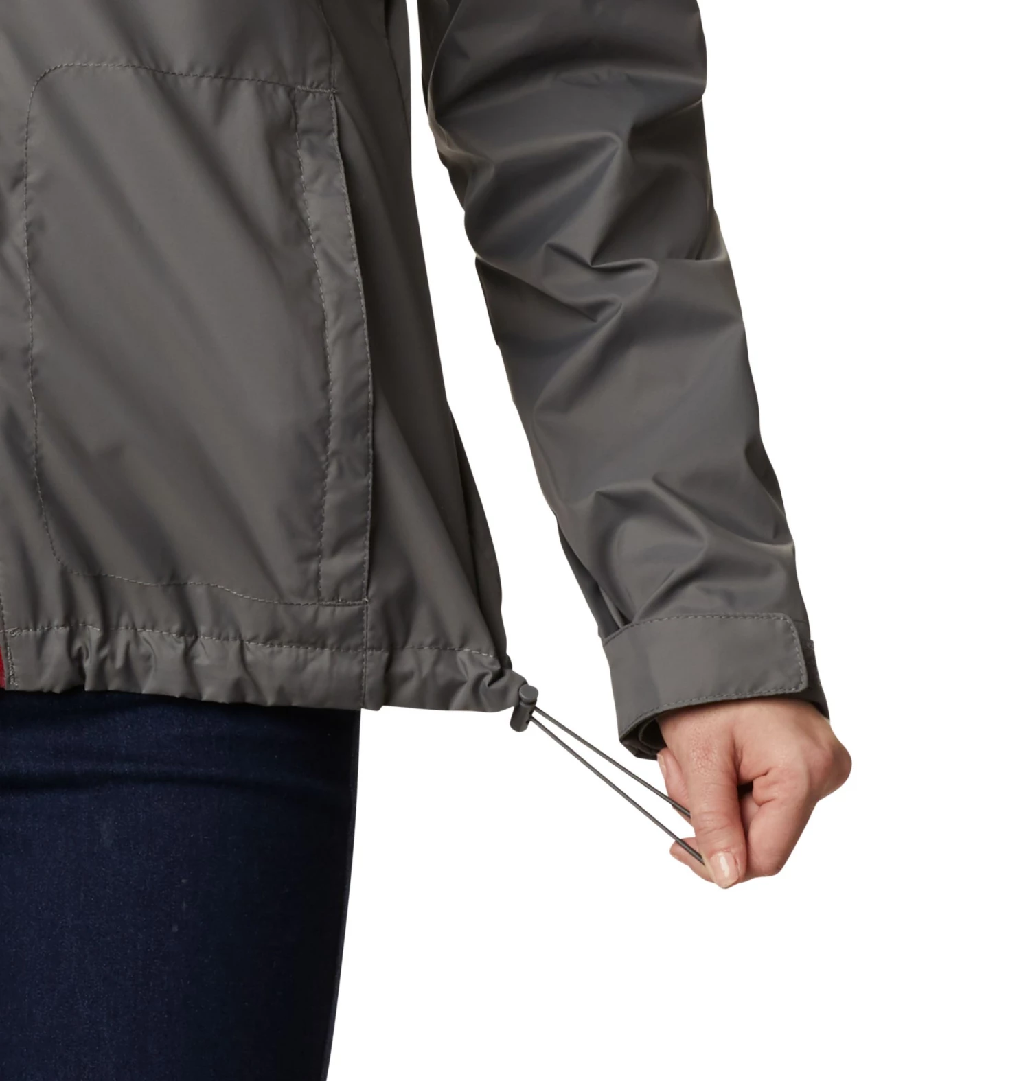 Columbia Women's Ohio State Buckeyes Grey Switchback Jacket 8 Columbia Women's Ohio State Buckeyes Grey Switchback Jacket - Image 6