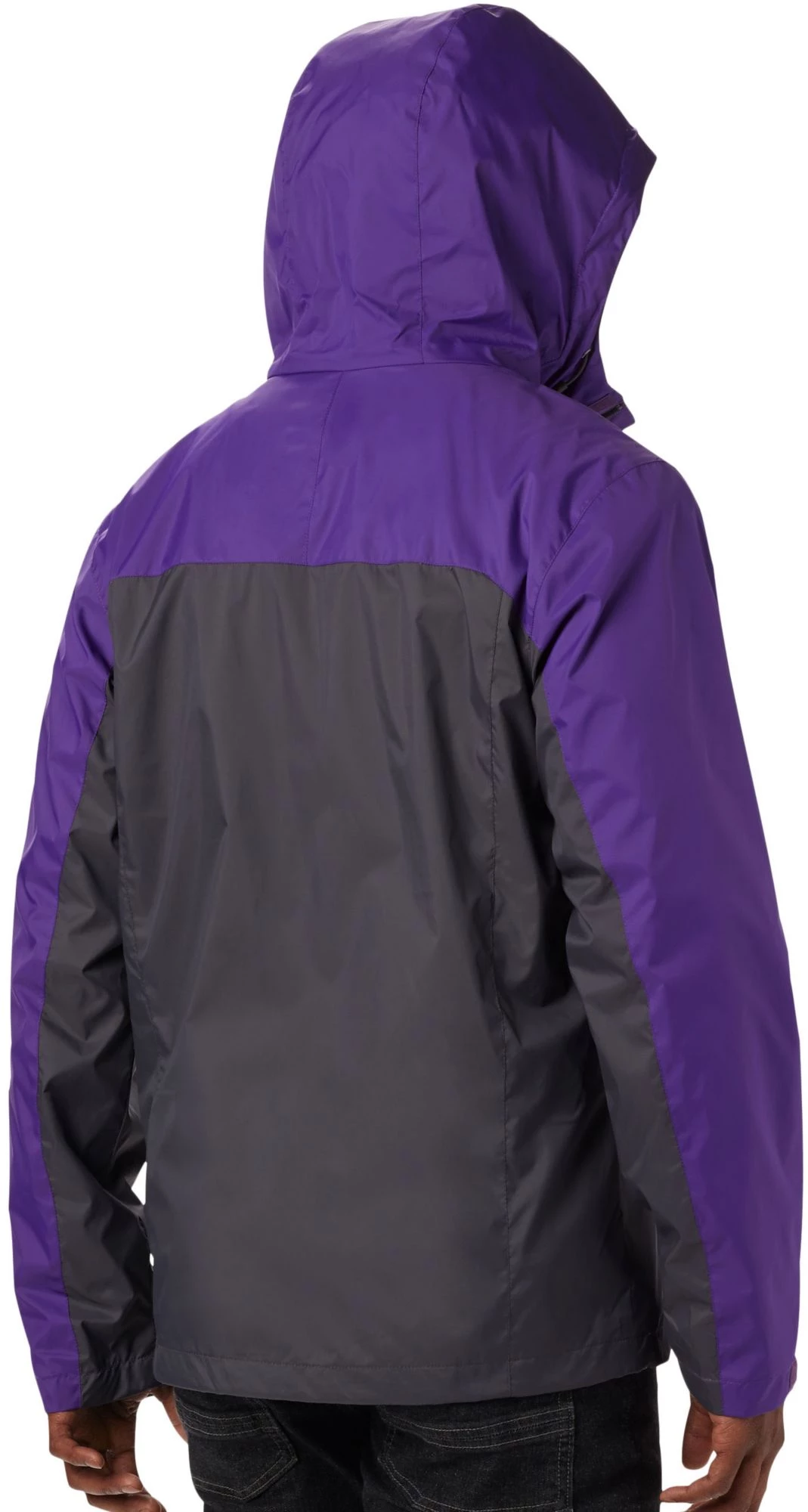 Columbia Men's LSU Tigers Purple/Grey Glennaker Storm Jacket 4 Columbia Men's LSU Tigers Purple/Grey Glennaker Storm Jacket - Image 2