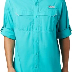 Columbia Men's PFG Low Drag Offshore Long Sleeve Shirt White 11 Columbia Men's PFG Low Drag Offshore Long Sleeve Shirt White -Columbia Sales Store unnamed file 3019
