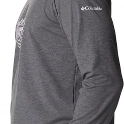 Columbia Men's Tech Trail Graphic Long Sleeve Shirt Sky Blue Hther/cntr Grphc -Columbia Sales Store unnamed file 3030