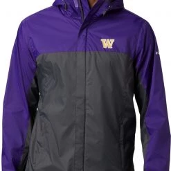 Columbia Men's Washington Huskies Purple Glennaker Storm Jacket