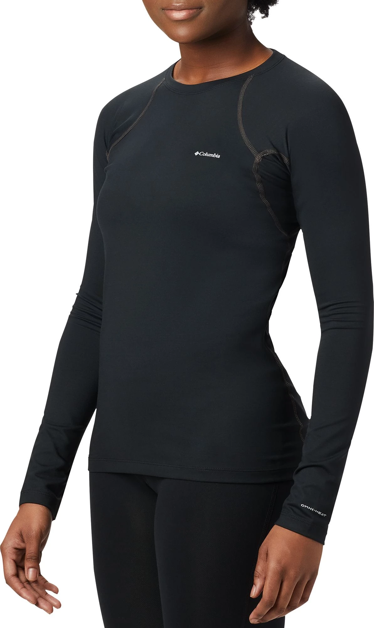 Columbia Women's Heavyweight Stretch Baselayer Long Sleeve Shirt Black 3 Columbia Women's Heavyweight Stretch Baselayer Long Sleeve Shirt Black
