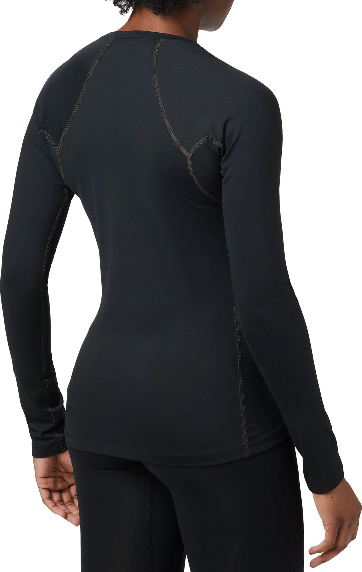Columbia Women's Heavyweight Stretch Baselayer Long Sleeve Shirt Black 4 Columbia Women's Heavyweight Stretch Baselayer Long Sleeve Shirt Black - Image 2
