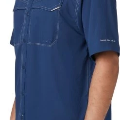 Columbia Men's PFG Low Drag Offshore Short Sleeve Shirt Carbon 9 Columbia Men's PFG Low Drag Offshore Short Sleeve Shirt Carbon -Columbia Sales Store unnamed file 3044