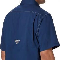 Columbia Men's PFG Low Drag Offshore Short Sleeve Shirt Carbon 11 Columbia Men's PFG Low Drag Offshore Short Sleeve Shirt Carbon -Columbia Sales Store unnamed file 3046