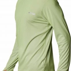 Columbia Men's Sun Deflector Summerdry Long Sleeve Shirt White -Columbia Sales Store unnamed file 3051