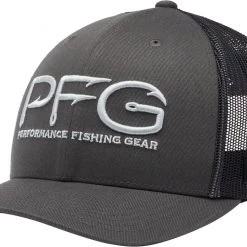 Columbia PFG Hooks Mesh Mid Crown Snapback Hat For Men Grill