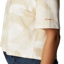 Columbia Women's Texas Longhorns White Park Box Shirt -Columbia Sales Store unnamed file 3094