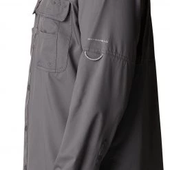 Columbia Men's Drift Guide Woven Long Sleeve Shirt City Grey -Columbia Sales Store unnamed file 312