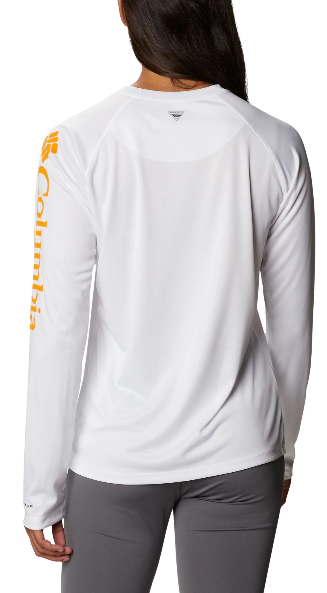 Columbia Women's Tennessee Volunteers White Tidal Long Sleeve T-Shirt 4 Columbia Women's Tennessee Volunteers White Tidal Long Sleeve T-Shirt - Image 2