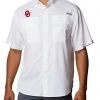Columbia Men's Oklahoma Sooners Tamiami Button Down White Shirt 1 Columbia Men's Oklahoma Sooners Tamiami Button Down White Shirt -Columbia Sales Store unnamed file 3128