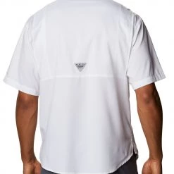 Columbia Men's Oklahoma Sooners Tamiami Button Down White Shirt -Columbia Sales Store unnamed file 3129