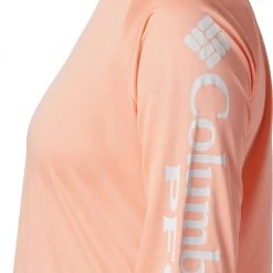 Columbia Women's PFG Tidal Tee II Long Sleeve Shirt White/cirrus Grey Logo 9 Columbia Women's PFG Tidal Tee II Long Sleeve Shirt White/cirrus Grey Logo -Columbia Sales Store unnamed file 3145