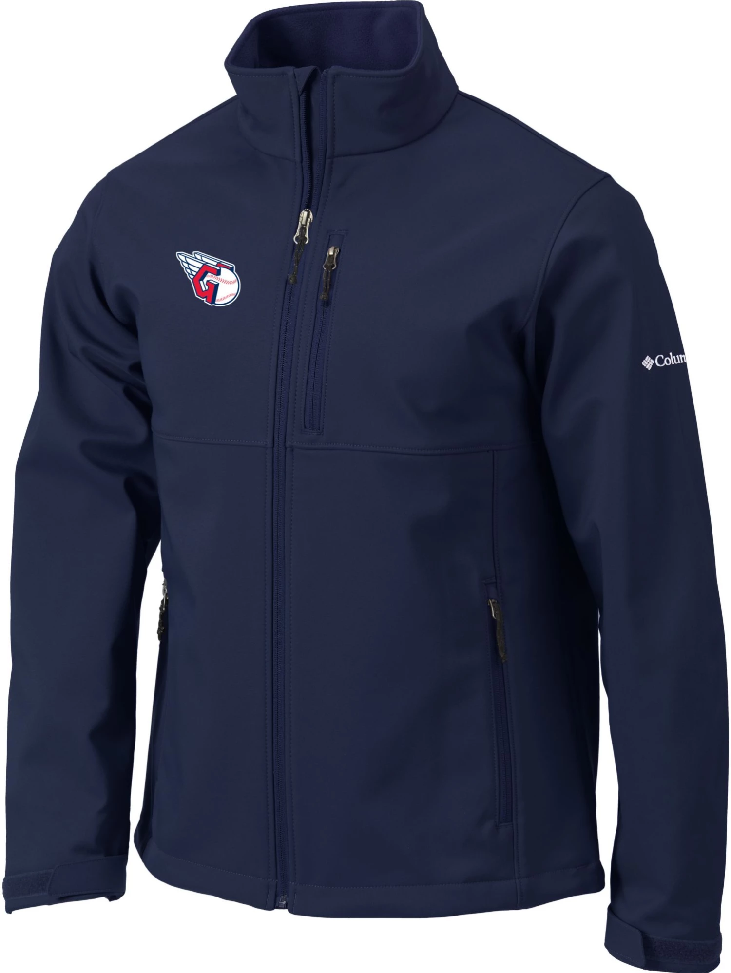 Columbia Men's Cleveland Guardians Navy Ascender Full-Zip Jacket 3 Columbia Men's Cleveland Guardians Navy Ascender Full-Zip Jacket