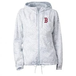 Columbia Women's Boston Red Sox White Flash Forward Hoodie
